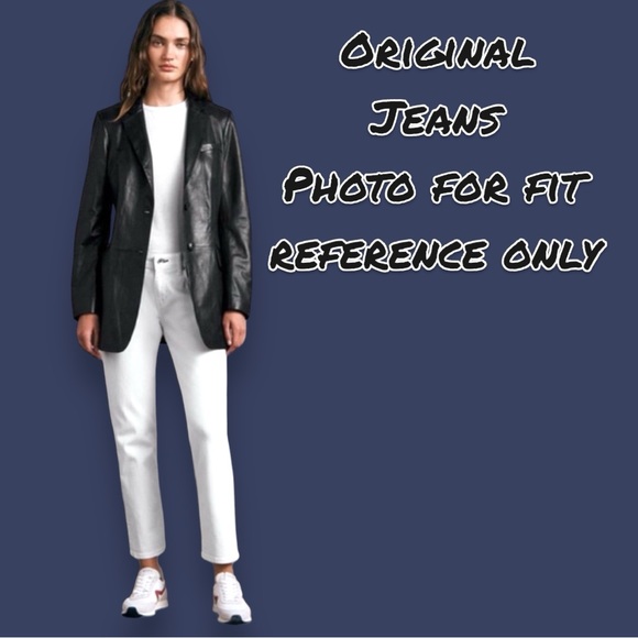 🎉HOST PICK!🎉NWT Originally White Boyfriend Skinny in Ombré Green. Size 30 - Picture 6 of 12